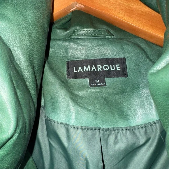 Lamarque Forest Green Puffer Jacket - Picture 2 of 4